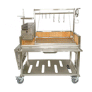 Tagwood BBQ XL Argentine Wood Fire & Charcoal Grill | BBQ23SS -OPEN FIRE COOKING-