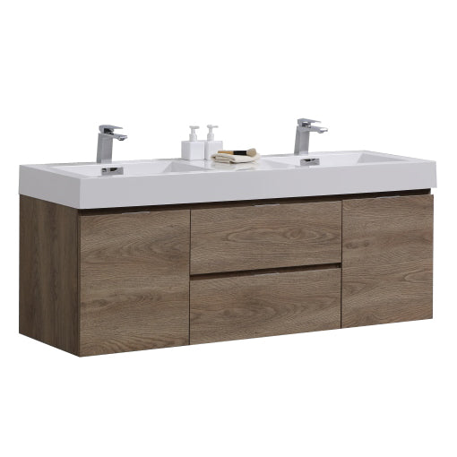 bliss-60-double-sink-butternut-wall-mount-modern-bathroom-vanity-bsl60d-btn