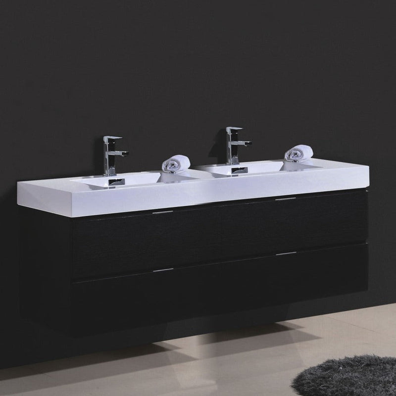 bliss-72-double-sink-black-wall-mount-modern-bathroom-vanity-bsl72d-bk