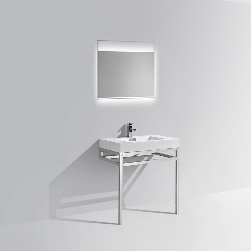 haus-30-stainless-steel-console-w-white-acrylic-sink-chrome-ch30