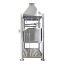 Tagwood BBQ Argentine Wood Fire & Charcoal Grill all Stainless Steel | BBQ02SS OPEN FIRE COOKING -