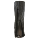 RADtec 80" Ellipse Flame Propane Patio Heater - Black with Clear Glass 80-LLP-PT-HTR