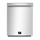 Forno 4-Piece Appliance Package - 30-Inch Electric Range, Pro-Style Refrigerator, Dishwasher, and Microwave Drawer in Stainless Steel