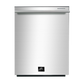 Forno 4-Piece Appliance Package - 30-Inch Electric Range, French Door Refrigerator, Dishwasher, and Microwave Oven in Stainless Steel