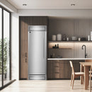 Forno Maderno 32-Inch  13.6 cu.ft. Left Swing Convertible Refrigerator/Freezer Built-In with Decorative Grill Trim (FFFFD1722-32LS)