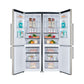 FORNO - 2 x 24" Bottom Mounted No Frost Refrigerator in Stainless Steel, 11.1 cu.ft - FFFFD1948-48S - MyBBQDirect