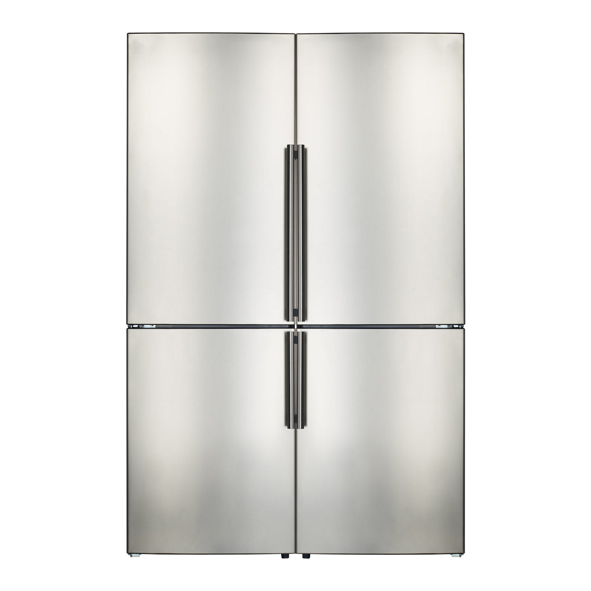 FORNO - 2 x 24" Bottom Mounted No Frost Refrigerator in Stainless Steel, 11.1 cu.ft - FFFFD1948-48S - MyBBQDirect
