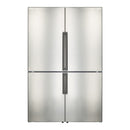 FORNO - 2 x 24" Bottom Mounted No Frost Refrigerator in Stainless Steel, 11.1 cu.ft - FFFFD1948-48S