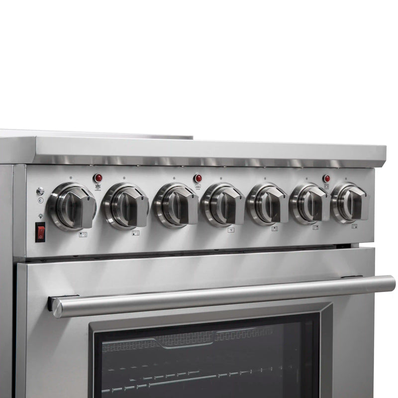 Forno Massimo 30-Inch Freestanding Electric Range in Stainless Steel (FFSEL6020-30)