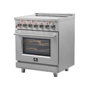 Forno Massimo 30-Inch Freestanding Electric Range in Stainless Steel (FFSEL6020-30)
