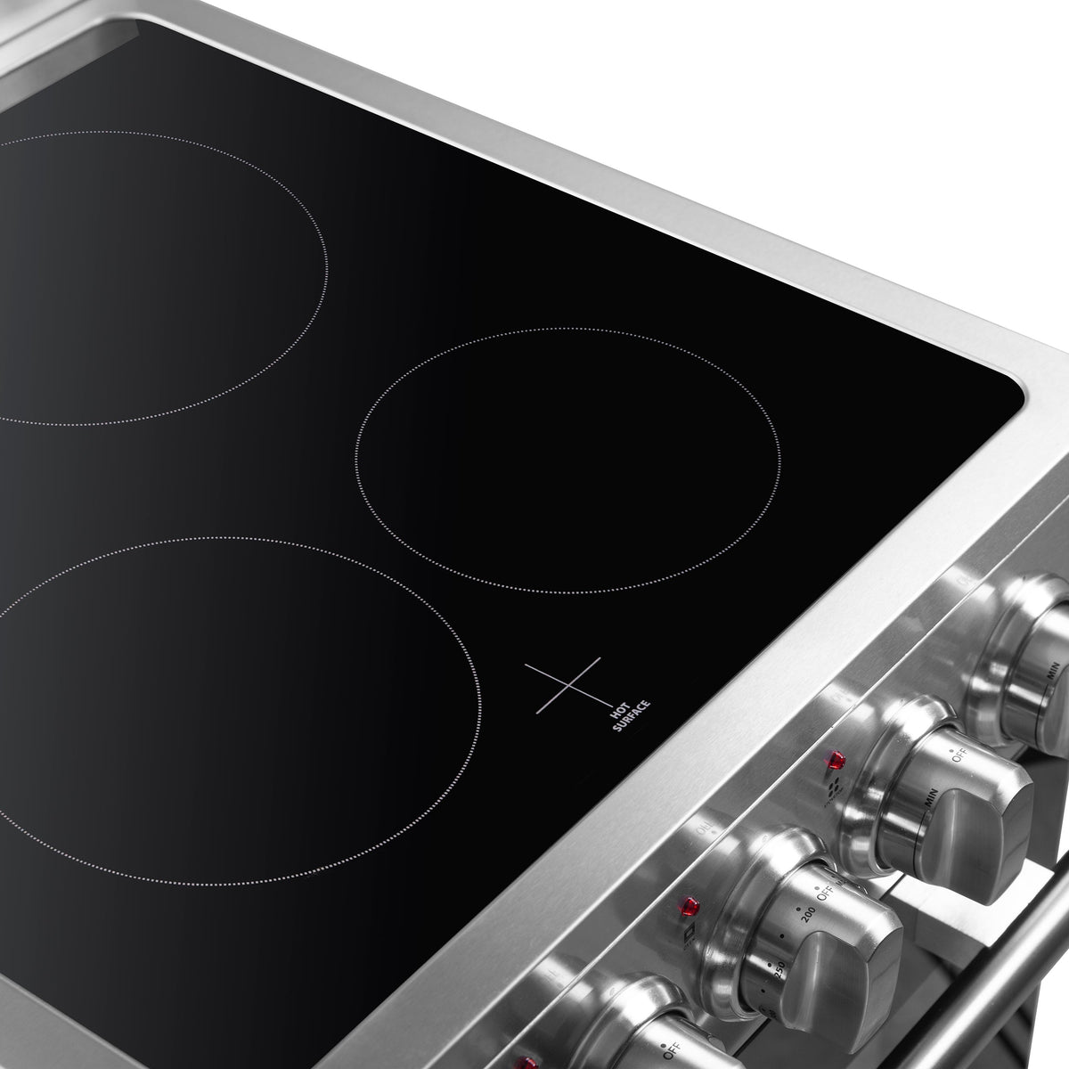 Forno 20″ Pallerano  - 20" Electric Range, 4 Electric Burners Electric Range with 4 Element Burners - FFSEL6052-20 - MyBBQDirect