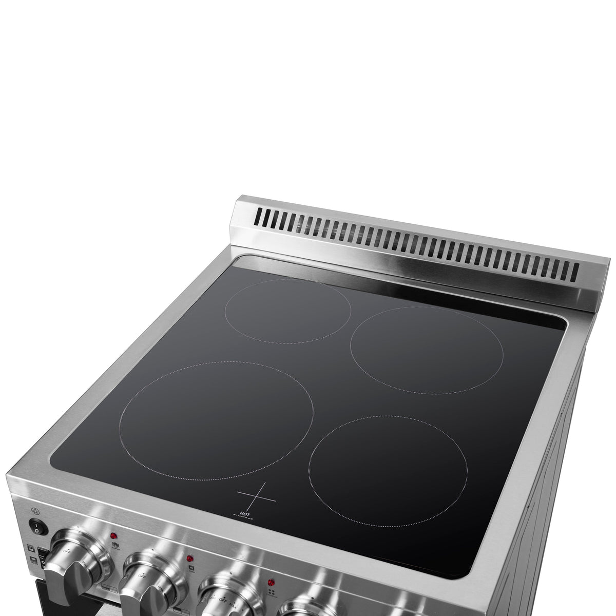 Forno 20″ Pallerano  - 20" Electric Range, 4 Electric Burners Electric Range with 4 Element Burners - FFSEL6052-20 - MyBBQDirect