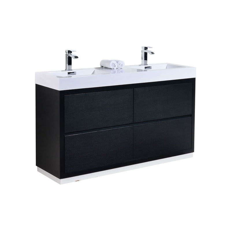 bliss-60-double-sink-black-free-standing-modern-bathroom-vanity-fmb60d-bk