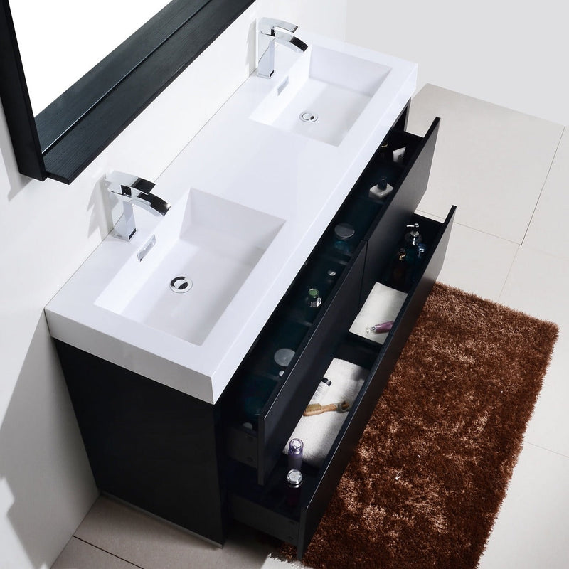 bliss-60-double-sink-black-free-standing-modern-bathroom-vanity-fmb60d-bk