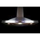 Forno 2-Piece Appliance Package - 30-Inch Dual Fuel Range with Air Fryer & Wall Mount Hood in Stainless Steel