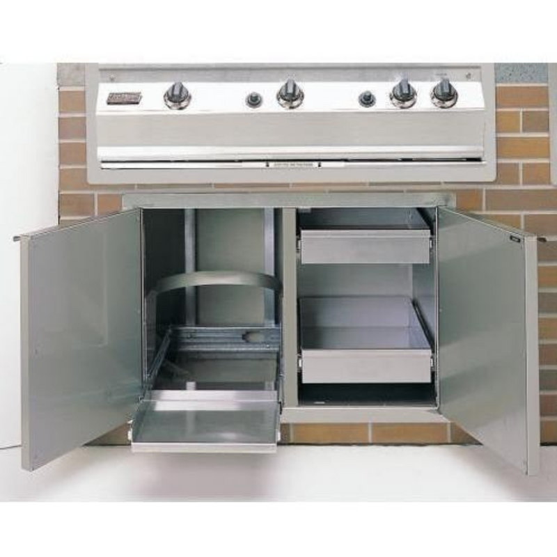 Fire Magic Select Double Doors with Tank Tray & Dual Drawers