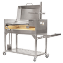 Tagwood BBQ Argentine Santa Maria Wood Fire & Charcoal Grill with Top Lid | BBQ01SS-