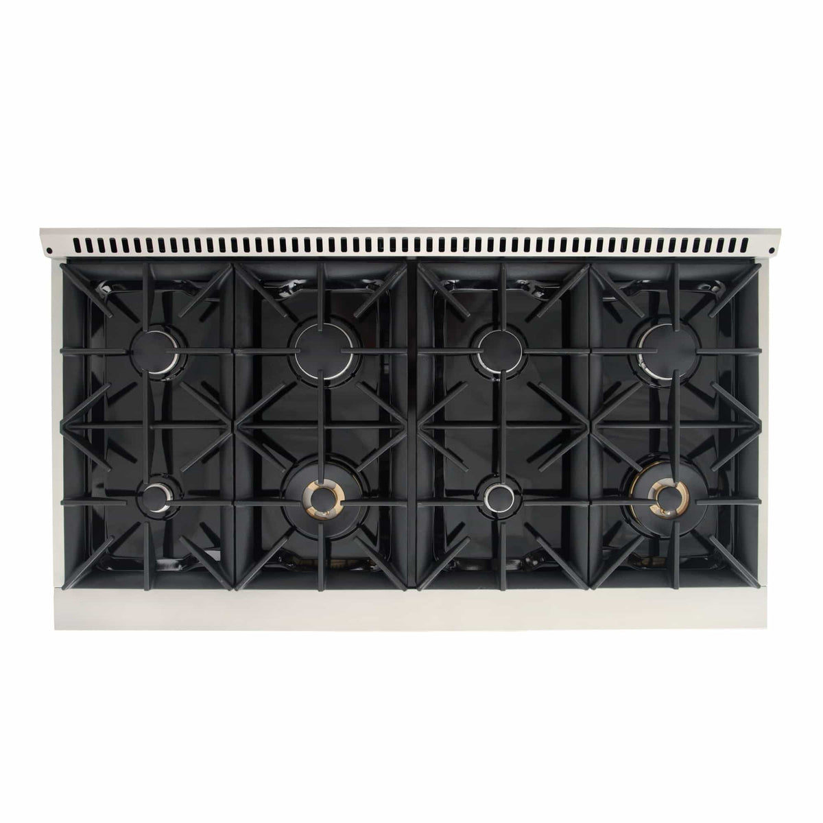 Kucht 5-Piece Appliance Package - 48-Inch Dual Fuel Range, Refrigerator, Under Cabinet Hood, Dishwasher, & Microwave Drawer in Stainless Steel - MyBBQDirect