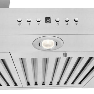 ZLINE Convertible Vent Wall Mount Range Hood in Stainless Steel (KE) - MyBBQDirect