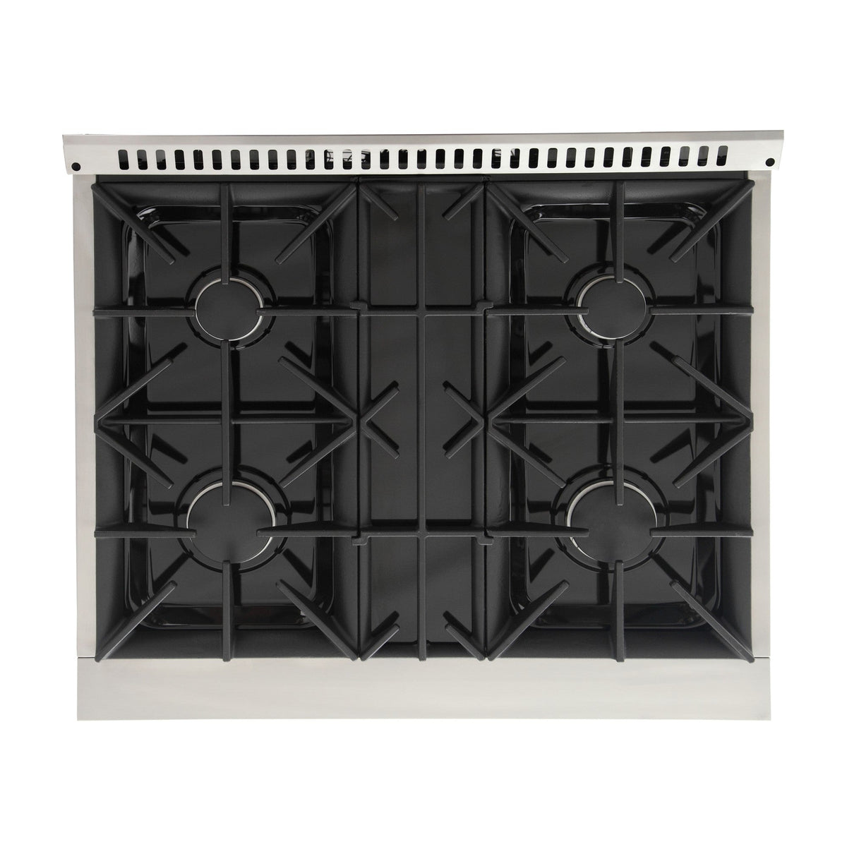 Kucht 4-Piece Appliance Package - 30-Inch Dual Fuel Range, Refrigerator, Wall Mount Hood, & Dishwasher in Stainless Steel - MyBBQDirect
