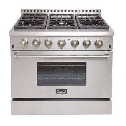 Kucht 36″ Freestanding Dual-Fuel Range KRD366F - MyBBQDirect