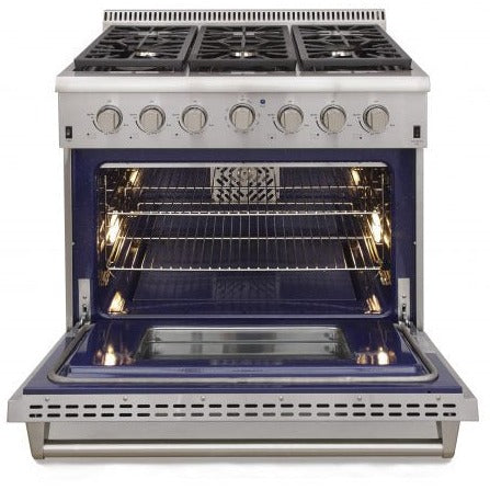 Kucht 30 in. 4.2 cu. ft. Professional All Gas Range in Stainless Steel KRG3080U