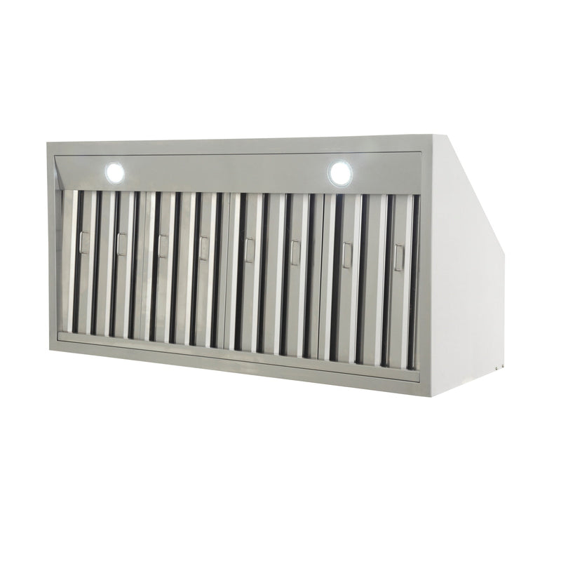 Kucht 48-Inch Under Cabinet Range Hood 1200 CFM in Stainless Steel & Silver (KRH4820A)