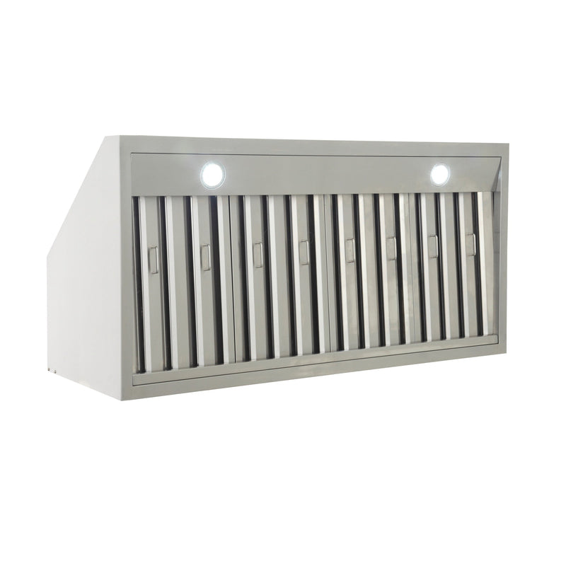 Kucht 48-Inch Under Cabinet Range Hood 1200 CFM in Stainless Steel & Silver (KRH4820A)