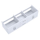 Lexora Geneva 72" Glossy White Vanity Cabinet Only LG192272DM00000 - MyBBQDirect