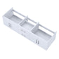 Lexora Geneva 72" Glossy White Vanity Cabinet Only LG192272DM00000 - MyBBQDirect