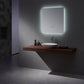 Lexora Lugano 30" Wide x 32" Tall LED Mirror w/ Defogger LED Mirrors LL3032LEDM