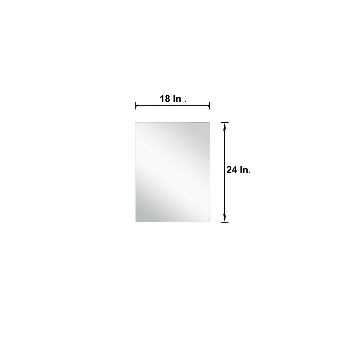 Lexora Lancy 24" Rustic Acacia Bathroom Vanity, White Quartz Top, White Square Sink, and 18" Frameless Mirror - LLC24SKSOSM18 - MyBBQDirect