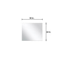 Lexora Lancy 30" Rustic Acacia Bathroom Vanity, White Quartz Top, White Square Sink, Balzani Gun Metal Faucet Set, and 28" Frameless Mirror LLC30SKSOSM28FGM - MyBBQDirect