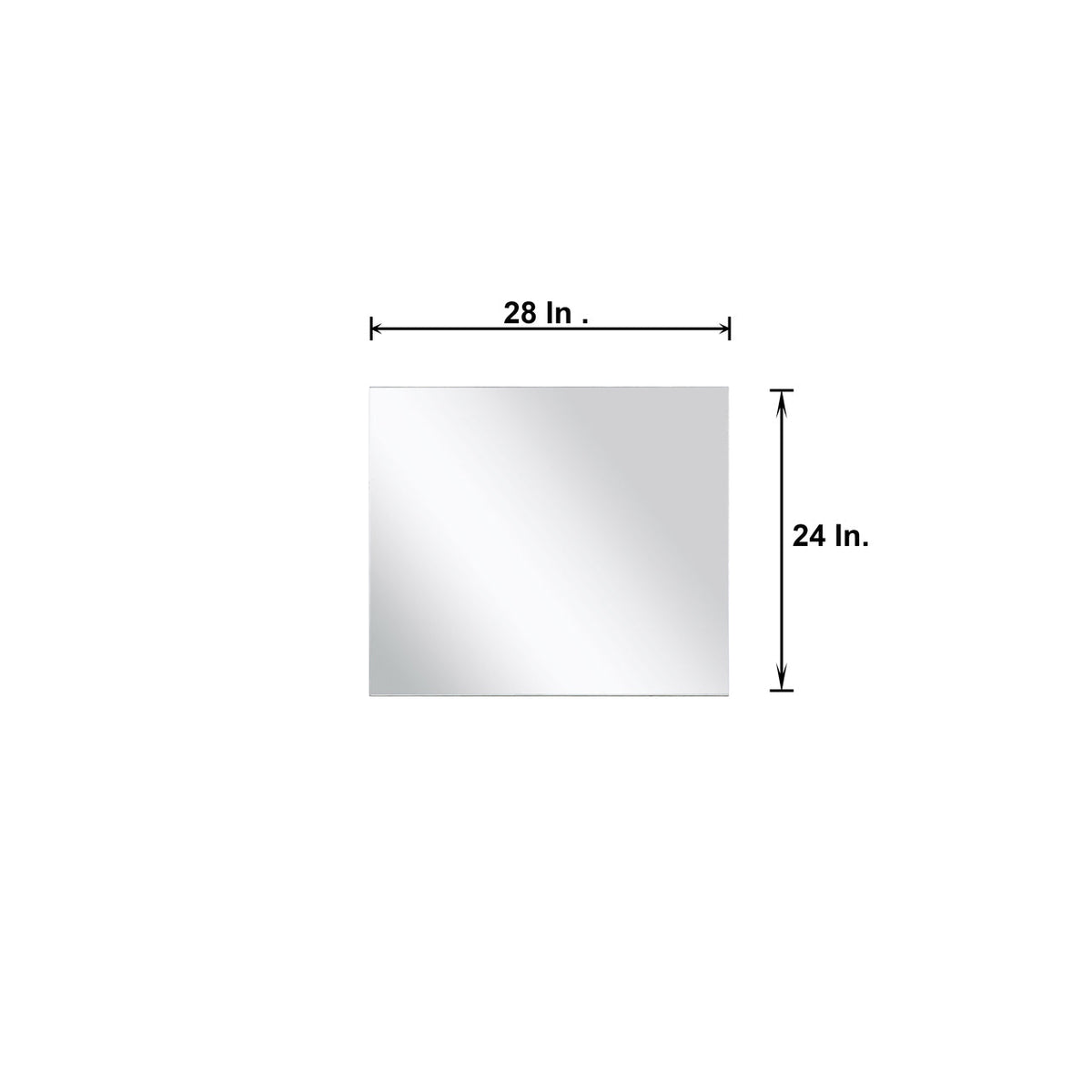 Lexora Lafarre 30" Rustic Acacia Bathroom Vanity, White Quartz Top, White Square Sink, Labaro Brushed Nickel Faucet Set, and 28" Frameless Mirror  LLF30SKSOSM28FBN - MyBBQDirect