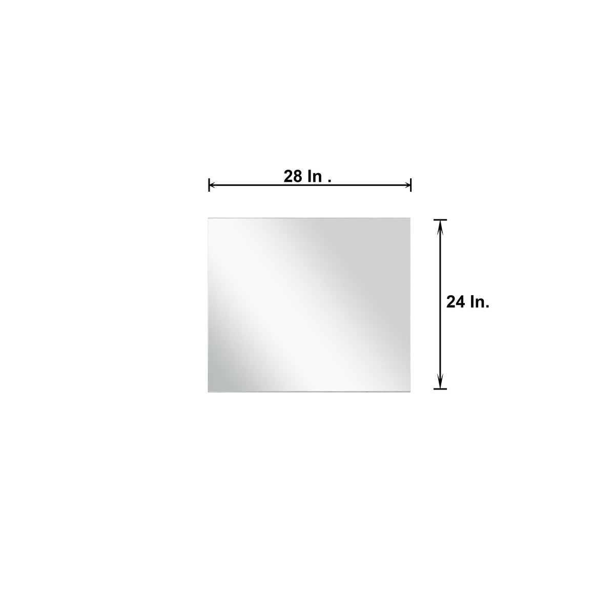 Lexora Lafarre 36" Rustic Acacia Bathroom Vanity, White Quartz Top, White Square Sink, and 28" Frameless Mirror LLF36SKSOSM28 - MyBBQDirect