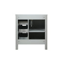Lexora  Marsyas 30" Ash Grey Vanity Cabinet Only LM342230SH00000