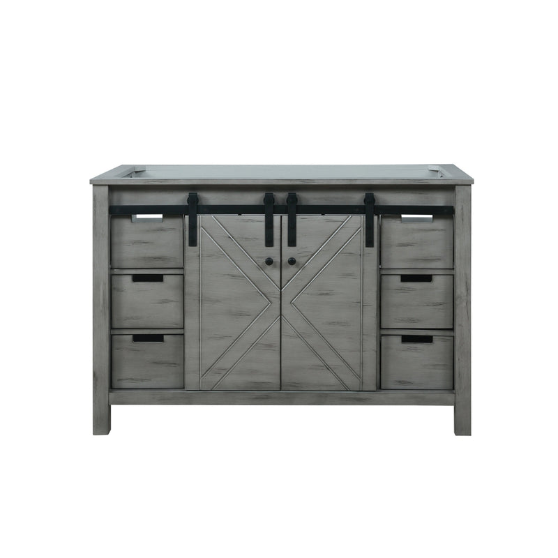 Lexora  Marsyas 48" Ash Grey Vanity Cabinet Only LM342248SH00000