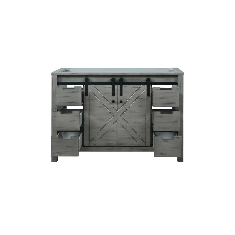 Lexora  Marsyas 48" Ash Grey Vanity Cabinet Only LM342248SH00000