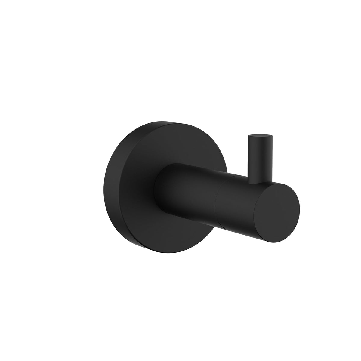 Lexora Bagno Nera Stainless Steel Robe Hook - Matte Black LRH16152MB - MyBBQDirect