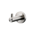 Lexora Bagno Nera Stainless Steel Robe Hook - Satin Nickel LRH16152SN - MyBBQDirect