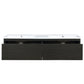 Lexora Sant 60" Iron Charcoal Double Bathroom Vanity and Acrylic Composite Top with Integrated Sinks LS60DRAIS000 - MyBBQDirect
