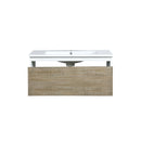 Lexora Scopi 36" Rustic Acacia Bathroom Vanity and Acrylic Composite Top with Integrated Sink LSC36SRAOS000