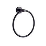 Lexora Bagno Nera Stainless Steel Towel Ring - Matte Black LTR16152MB - MyBBQDirect