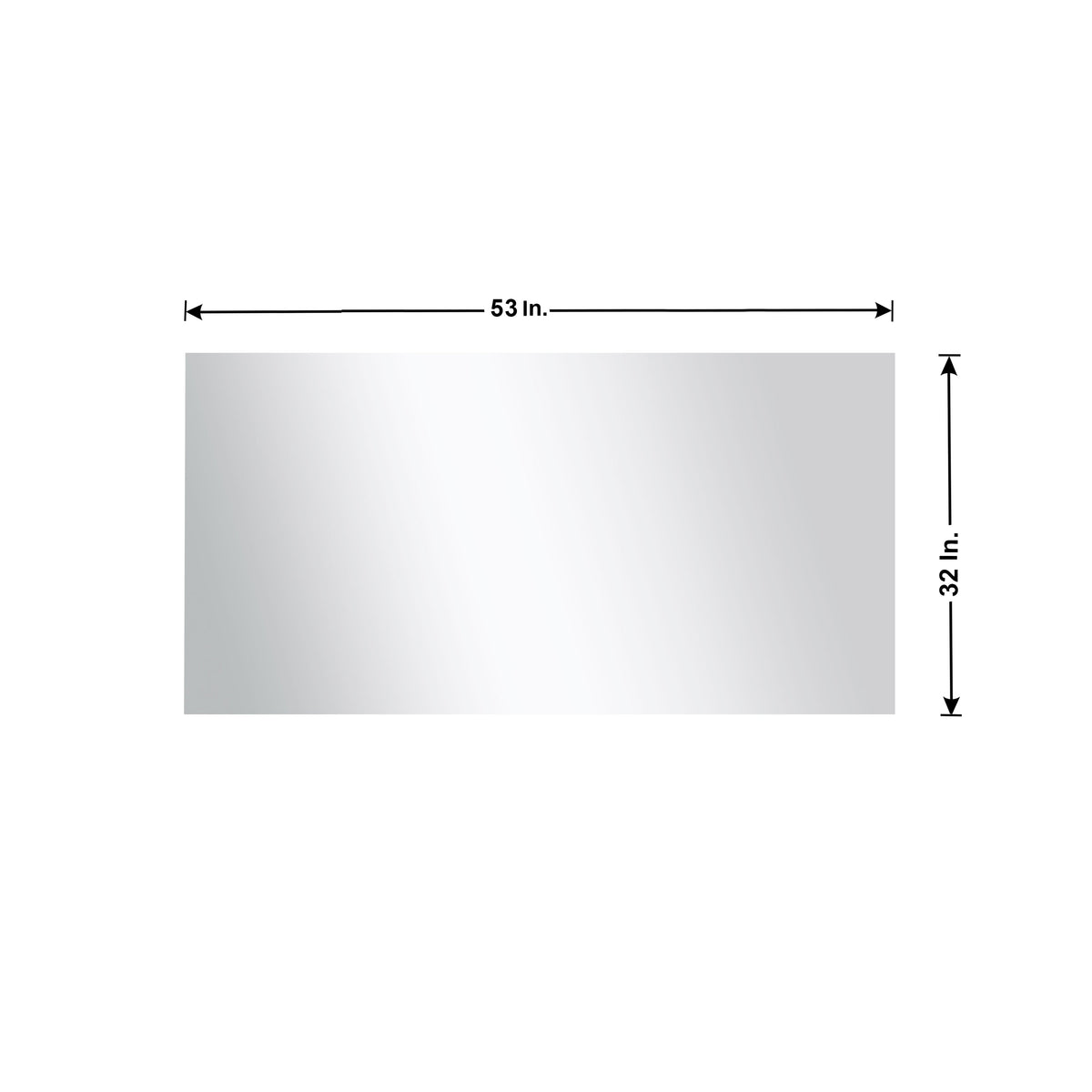 Lexora Zilara 55" Black and Grey Double Vanity, Castle Grey Marble Tops, White Square Sinks, and 53" Frameless Mirror - LZ342255SLISM53 - MyBBQDirect