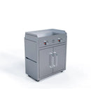 Le Griddle Dual Burner Griddle w/ Cart Electric GEE75 CK