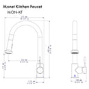 ZLINE Monet Kitchen Faucet (MON-KF)