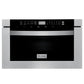ZLINE 48 in. Kitchen Package with Stainless Steel Dual Fuel Range, Convertible Vent Range Hood and Microwave Drawer (3KP-RARH48-MW) - MyBBQDirect