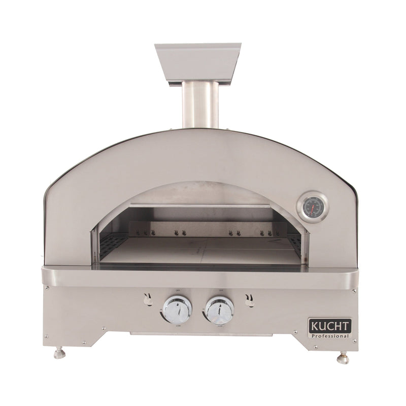 Kucht Napoli Countertop & Gas Powered Outdoor Oven in Stainless Steel (NAPOLI-S)