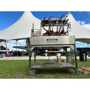 Tagwood BBQ XL Argentine Wood Fire & Charcoal Grill | BBQ23SS -OPEN FIRE COOKING-