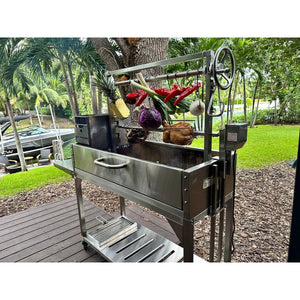 Tagwood BBQ Stainless Steel Rotisserie Kit | BBQ50SS-